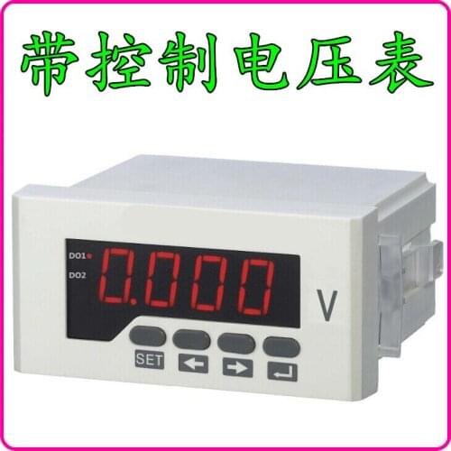 Intelligent Electronic Digital Display Voltmeter Industrial Machinery and Equipment Control Upper and Lower Limit Relay High Pre