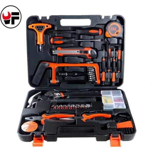 82 Pcs/Set Multifunctional Household Kit Herramientas Key Combination Spanner Torque Wrench Set Auto Repair Hand Tools Car DN153