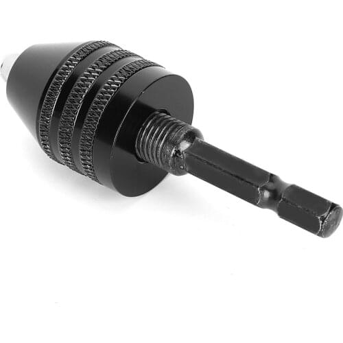 Drill chuck 2PCs Grinder Chuck Accessory Short M8 x 0.75 Chuck + Rod Set for 3-Jaw Mini Drill Bit milling collet chuck