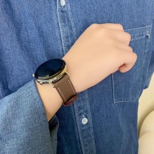 22mm 20 huami amazfit gtr bip Band huawei gt 2 Classic for Samsung Gear sport s2 S3 galaxy watch active 40 44mm 42mm 46mm Strap