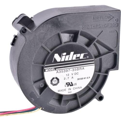 COOLING REVOLUTION A35397-35BRA 9733 97x94x33mm 12V 2.70A 4pin PWM 4-wire 4pin PWM high volume Centrifugal turbine blower