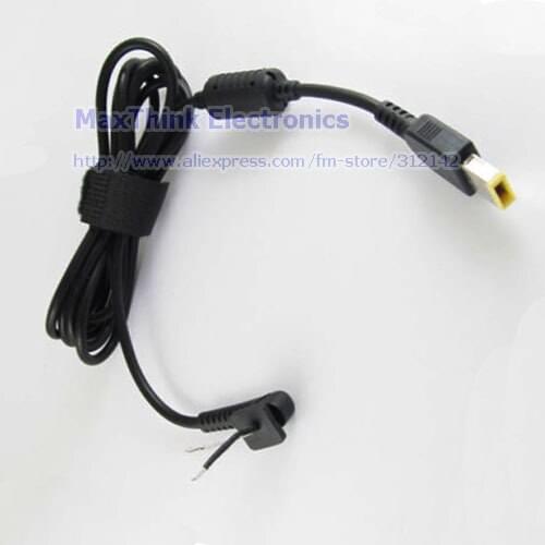 DC Power Square/Quadrate Plug Cord Cable For IBM/LENOVO Thinkpad X1 Carbon M490S Yoga 11 13 Laptop,1.5M ,5pcs , Free shipping
