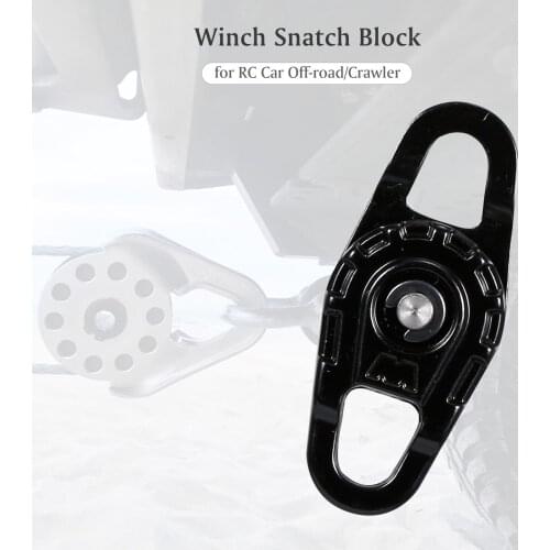 Heavy Duty Metal Winch Snatch Block Parts Replacement for RC Car Crawler Traxxas Hsp Redcat Rc4wd Tamiya Axial Scx10 D90 Hpi