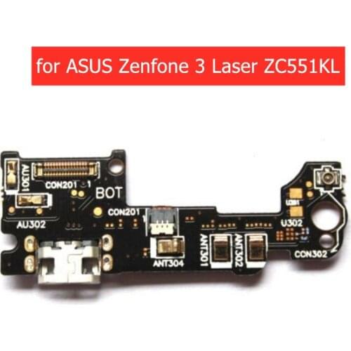 For Asus Zenfone 3 Laser ZC551KL USB Charger Connector Flex Cable USB Charging Dock PCB Board Flex Cable Repair Spare Parts