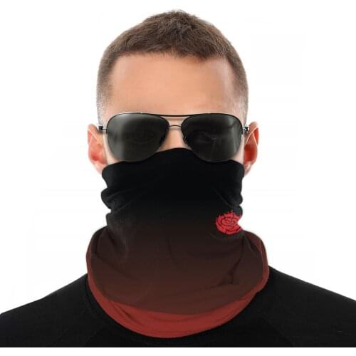 Ruby Rose Magic Scarf Neck Face Mask Unisex Fashion Tube Scarf Neck Bandanas Polyester Headband Biking Hiking