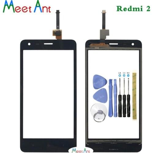 High Quality 4.7'' For Xiaomi Redmi 2 Touch Screen Digitizer Sensor Outer Glass Lens Panel B