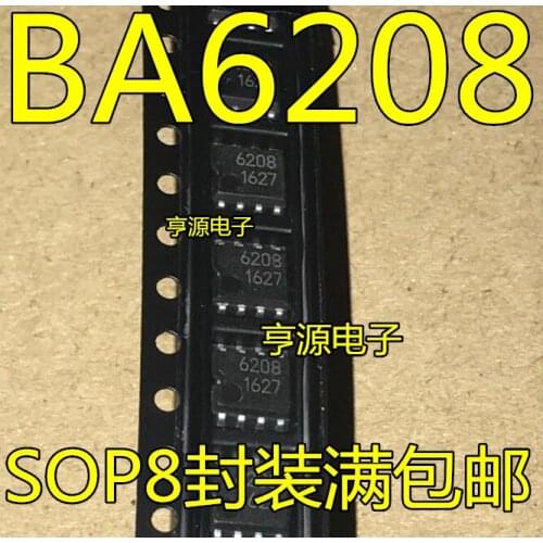 100% New&original In Stock 5pcs/lot BA6208 BA6208F-E2 6208 SOP-8 IC