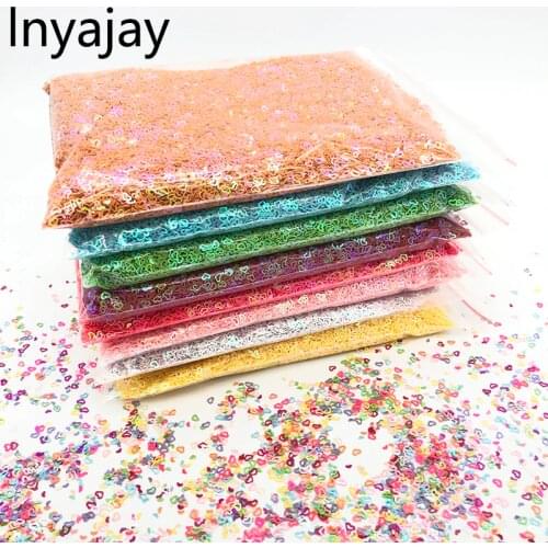 100g/4mm PVC Hollow Heart Shape Loose Sequins Paillettes Nail Art Manicure/Women Diy/Wedding Decoration Confetti