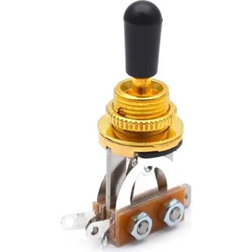 3 Way Short Straight Guitar Toggle Switch Pickup Selector for Gibson Epiphone Les Paul LP SG Electric Guitar GP219