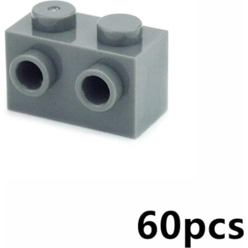 Compatible Assembles Particles 11211 1x2 multiple colour Building Blocks DIY Educational High-Tech Spare Creative Toys 60pcs