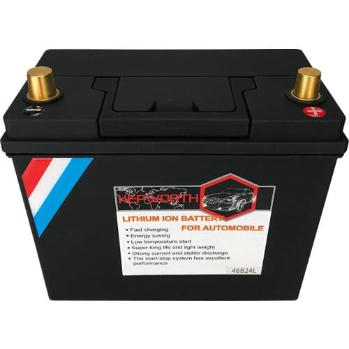 46B24L/R LIFEPO4 engine battery 12V 46AH BMS Board Car Starter Battery lithium Iron Phosphate Batteries lighter bateria pack