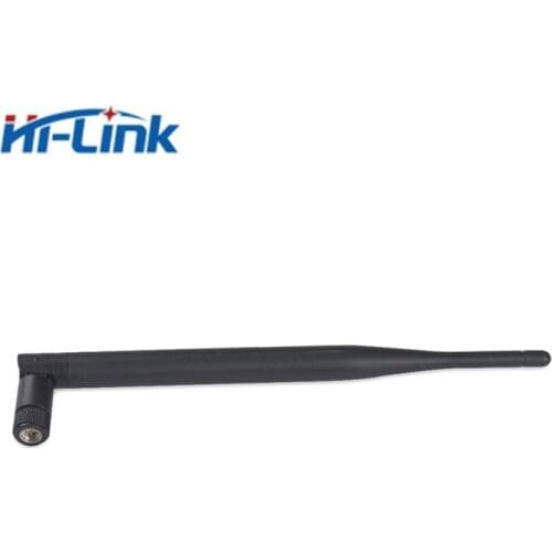 Free shipping 2 pcs lot high gain 6DB 2.4Ghz RP-SMA connector black WIFI Antenna