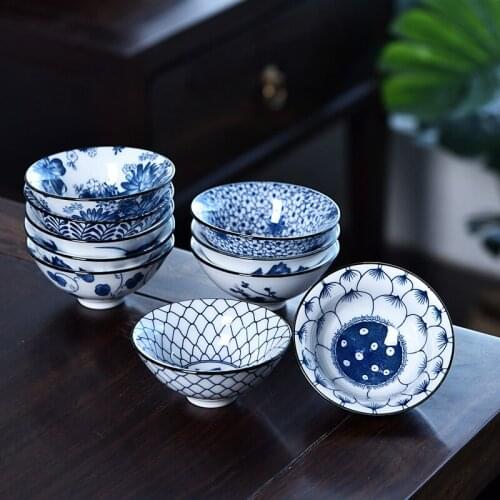 Ceramic teacups handpainted tea cup chinese kung fu cup drinkware coffee mugs coffe cup tea cups DGFD