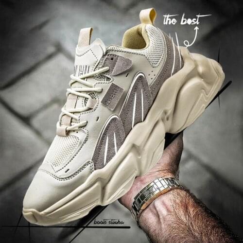 Chunky Sneakers Men 2020 Running Shoes Men Comfortable Platform Shoes For Walking Jogging Casual Winter Shoes For Boys Plus Size