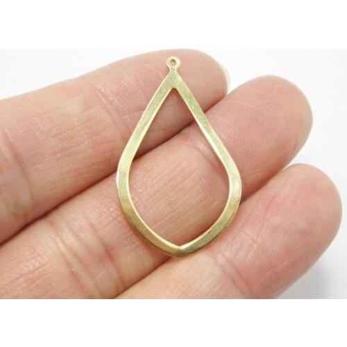 Brass drop charms Earrings dangle pendant 32x18.6mm brass earrings findings -20pcs R1137