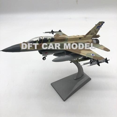 1:72 Scale Alloy F-16I Airplane Aircraft Fighter Toy Model Diecast Plane Model Toy Home Decor Collectables