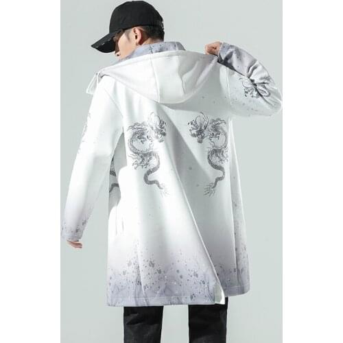 MenS Hooded Jacket Windbreaker Harakuju Asian Streetwear Hoodie Hip Hop Track Jacket Coat Outwear MenS Clothing 2020 KK3308