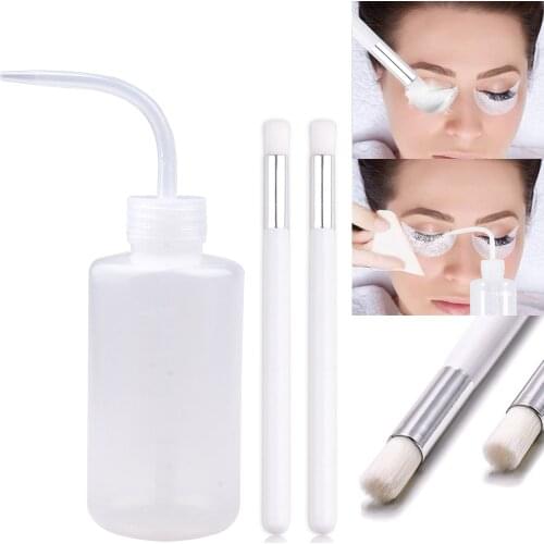 Eyelash Cleaning Washing Bottle Eyelash Extension Tool Clean Lash Shampoo Brushes Eyebrow Skin Care Remover Bottle Makeup Tool