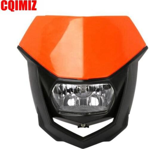 Universal Motorcycle Enduro Headlight Dirt Bike Headlamp For CRF YZF KTM RMZ KLX