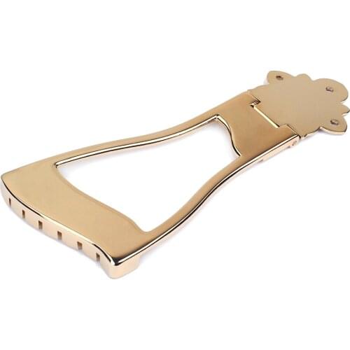 Gold Jazz Bridge Guitar Bridge For Tailpiece For Hollow Body