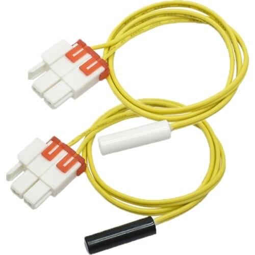 2Pcs Fridge Defrosting Sensor Temperature 5k Sensor Probe RS2533VK/XAA For Samsung Refrigerator Replacement Parts Accessories