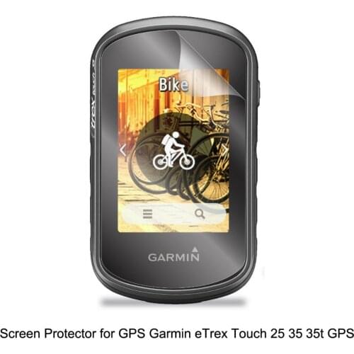 3* Clear LCD PET Film Anti-Scratch Screen Protector Cover for Garmin eTrex Touch 25 35 35t GPS Accessories