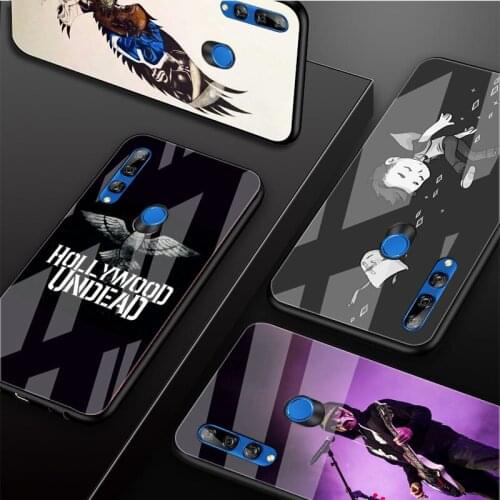 Hollywood Undead Tempered Glass Phone Case For Huawei honor 8X 9 10i 20i 20Lite 20Pro 30 Pro Cover Shell