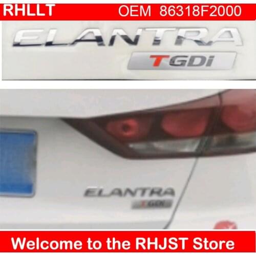 For Hyundai Elantra AD 2015-2018 Logo rear trunk rear emblem OEM 86318F2000