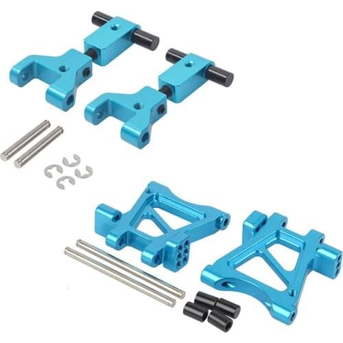 Aluminum Alloy Rear Lower Upper Suspension Arms Set for Tamiya tt-02 TT02 Upgrade B Parts