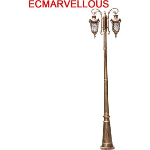 Lamp Bouwlamp Sokak Lambasi Iluminador Jardin Lampadaire European De Rue Lampione Luminaire Exterieur Off Road LED Street Light