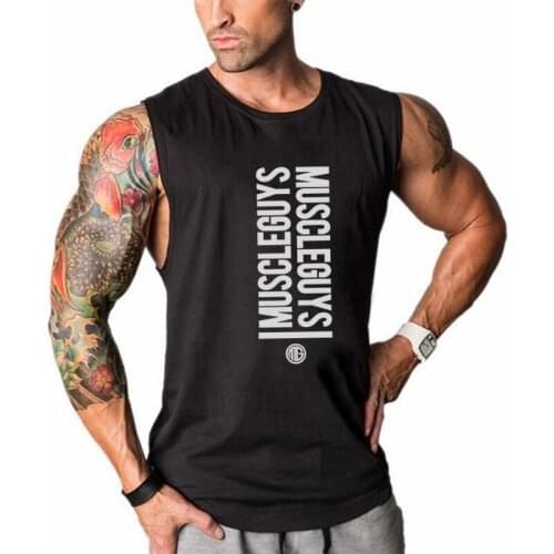 Brand Workout Fashion Fitness Singlets Stringer Gym Tank Top Men Summer Clothing Bodybuilding Sleeveless Muscle Shirt Men Vest