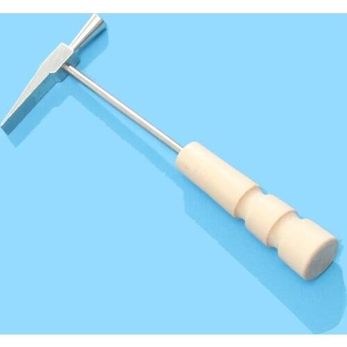 Kalimba Tuning Hammer Thumb Piano Mbira Metal Tuning Hammer with Wood Handle