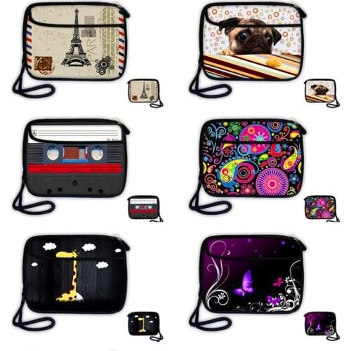 2.5" 2.5 inch Motherboard Soft HDD Protector Bag Case for External Hard Drive Disk/Phone/Camera/Mp5 Portable W/Pocket Strap #S