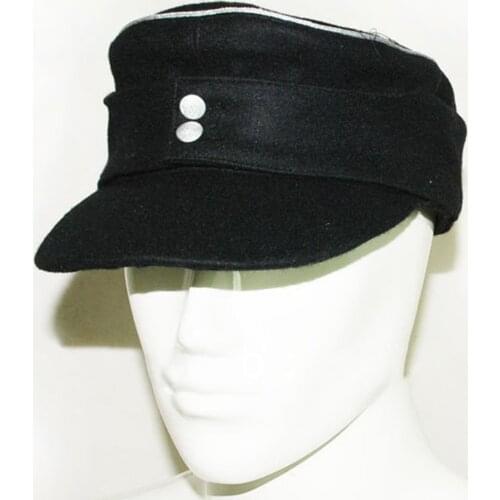 WWII WW2 GERMAN WH ELITE OFFICER M43 PANZER WOOL FIELD CAP HAT