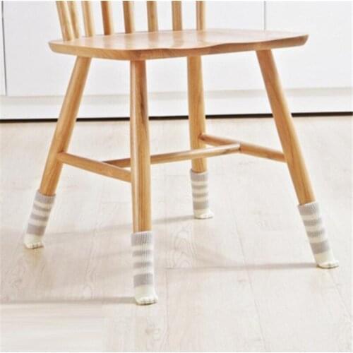 Chair Leg Socks Cloth Floor Protection Knitting Wool Socks Anti-slip Table Legs Furniture Feet Sleeve Cover Cat Scratching