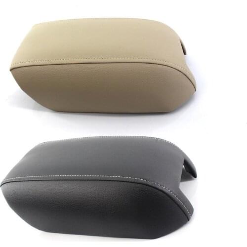 2 Colors New High Quality Plastic And Leather Material Armrest Box Cover Car Accessories For Volvo XC 90 (03-14)
