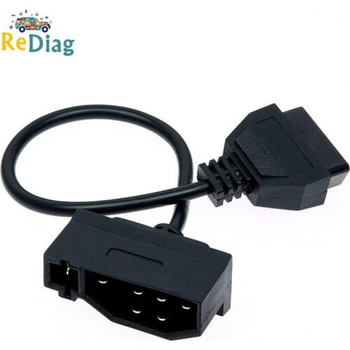 OBD1 OBDII Cable Connector For Ford 7Pin Male to OBD2 16Pin Female For Ford 7 Pin Converter FREE SHIPPING
