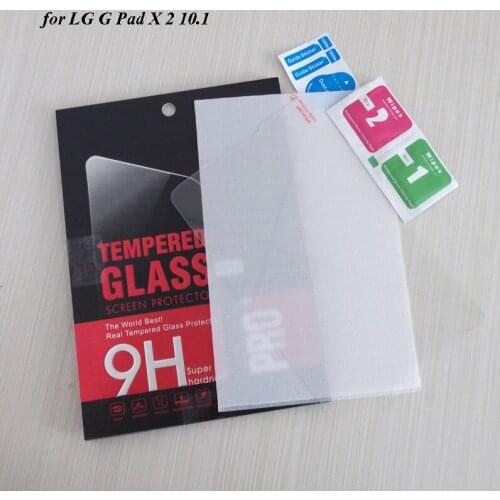 Tempered Glass Film For LG GPad X II 10.1 Screen Protectors For LG G Pad X 2 10 Tablets 100PCS/Lot By DHL