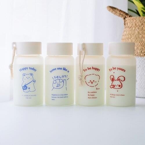 RALAFUL Glass Water Bottles