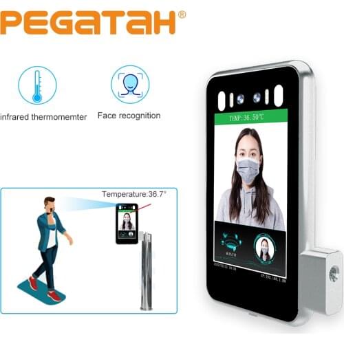 8 Inch Face Recognition Face Scanner 1080P persons recognition systems thermal camera face recognition Access Control Camera