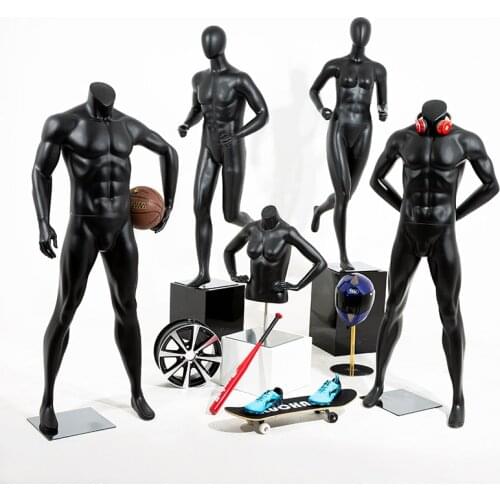 Sports Model Mens Whole Body Muscle Half Body Mens and Womens Mannequin Customized