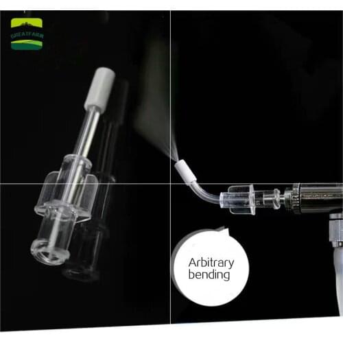 10 Pcs Pig Nasalizer bending Nasal Spray Vaccine Immunization Sprinkler Pigs Pseudo Rabies Nose Device Veterinary nose Nasal