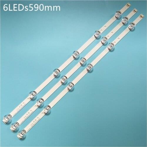 LED backlight strip 6 lamp for LG 32"TV 32MB25VQ 6916l-1974A 6916l-1981A lv320DUE 32LF580V 32LB5610 innotek drt 3.0 32 32LB582V