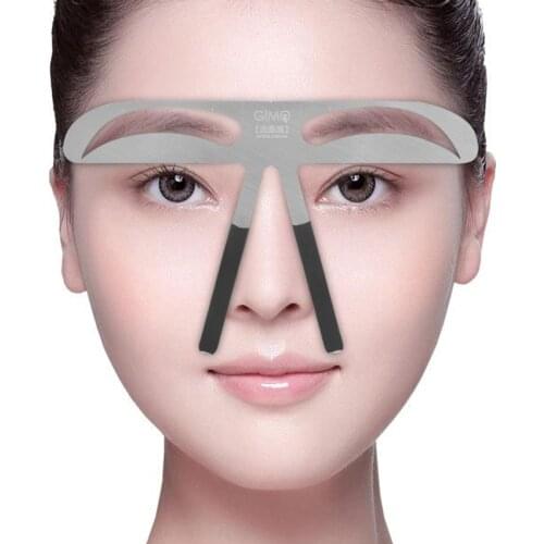 Eyebrow Stencil Permanent Makeup Tattoo Eyebrow Shape Position Ruler DIY Template Beauty Grooming Reusable Eyebrow Cosmetic Tool