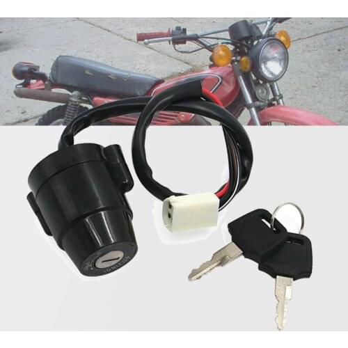 Motorcycle Ignition Switch Keys Lock For Yamaha DT100 74-83 DT125 74-81 DT175 74-81 DT250 1974-1979 XT250 Repalce 2A6-82508-80