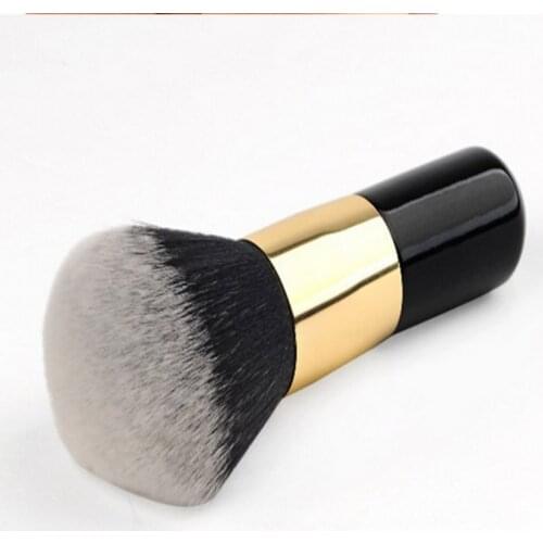 2021 hot sale large black blusher brush trimming single makeup brush professional beauty tool powder multifunction portable