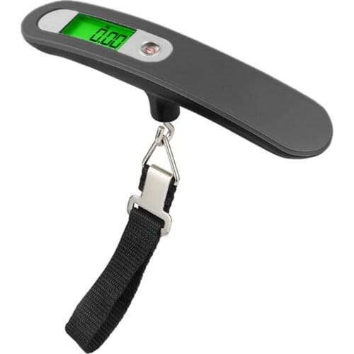 50kg / 10g Digital Mini LCD Luggage Scale Portable Electronic Scale Weight Balance Travel Hanging Hook Scale