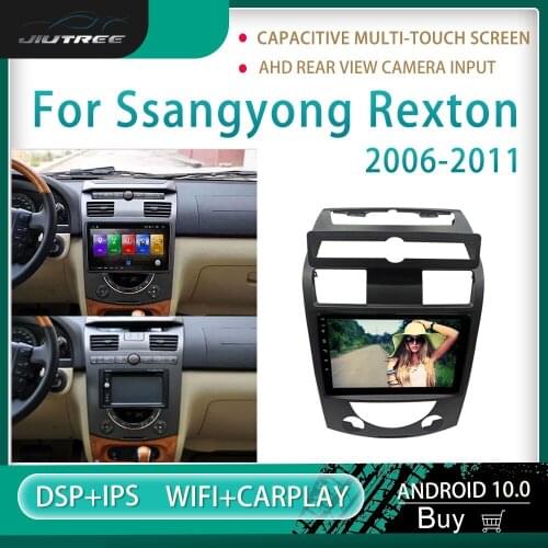 Android car radio 2din for Ssangyong Rexton 2006-2011 multimedia car DVD player Stereo receiver GPS navigator Head Unit