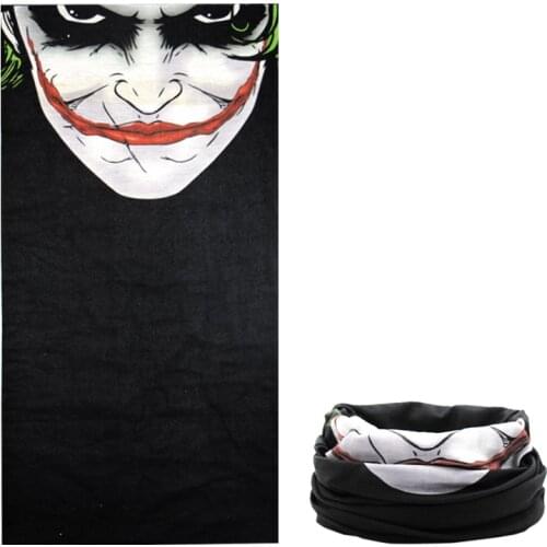 3D Grimace Seamless Scarves Headband Neck Bandana Facemask Animal Mask Cycling Ski Magic Bandana Headwears Headscarf