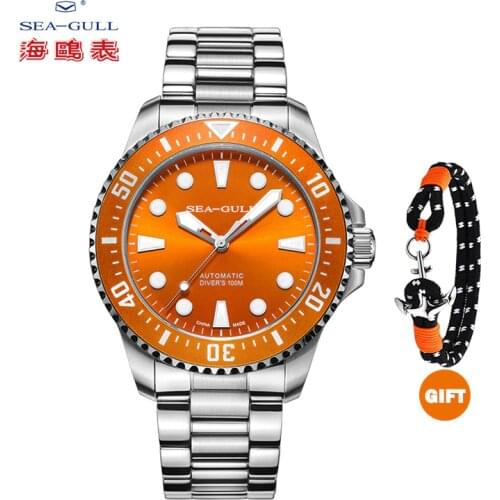 Seagull Watches Mens 2021 Ocean star new design Diver Explorer Seiko Automatic Mechanical Watches for Mens 815.97.6105